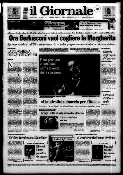 Il giornale : quotidiano del mattino